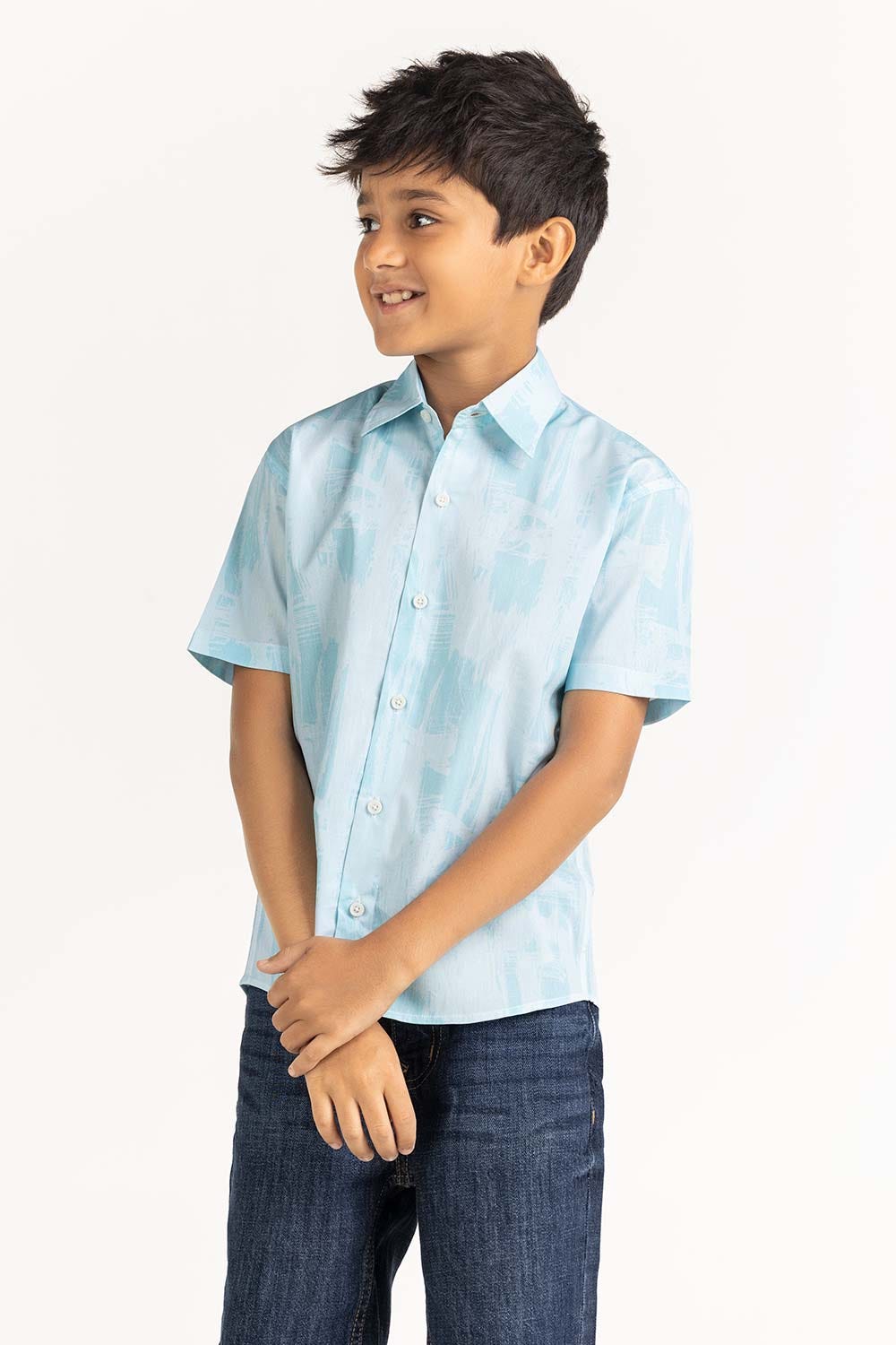 Junior Boy Multi Printed Shirt JB-CS-SS23-006