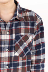 Junior Boy Navy Casual Shirt 224-317-013