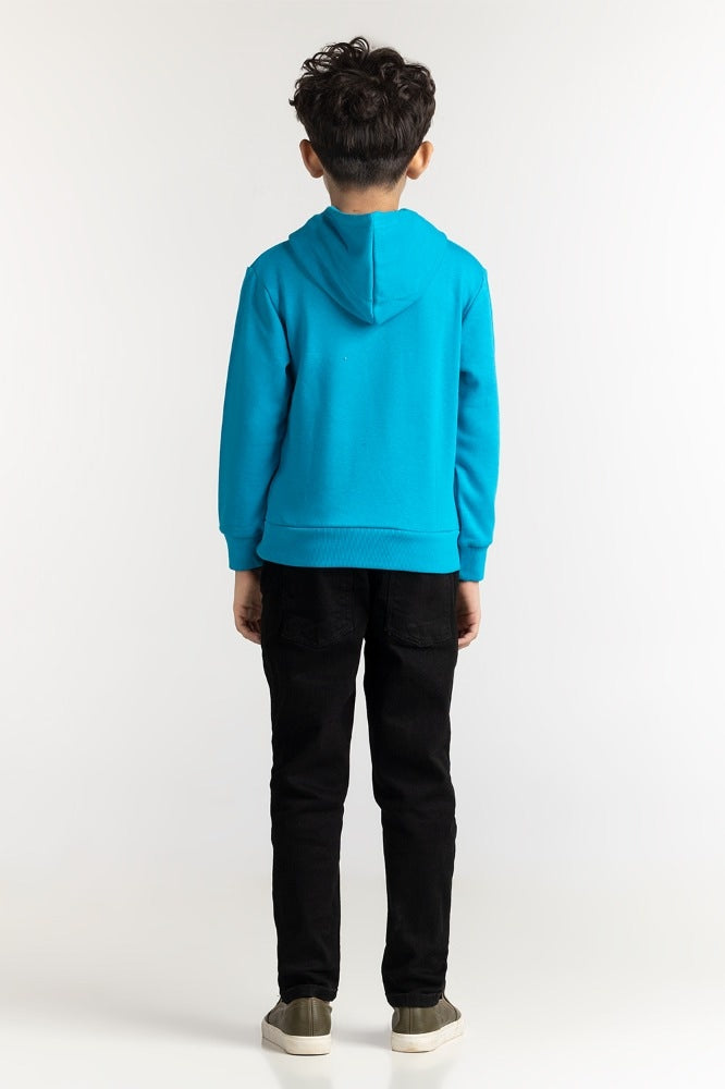 Junior Boy Ocean Printed Sweatshirt 224-312-007