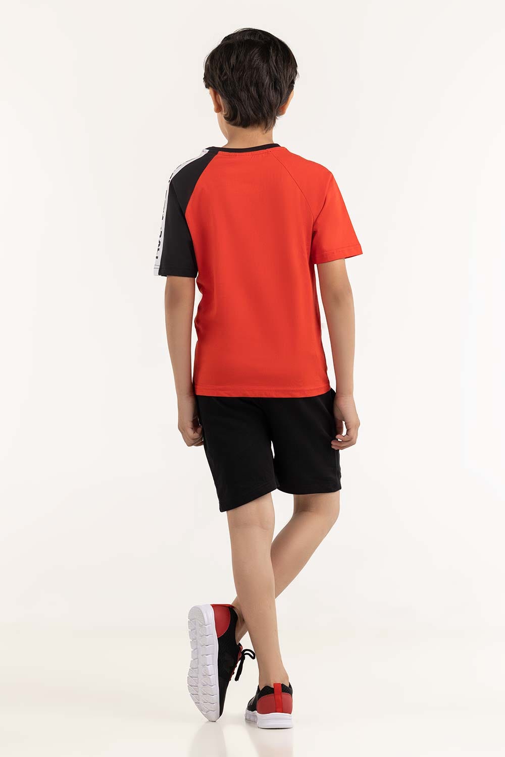 Junior Boy Poppy Red T-Shirt 231-313-035