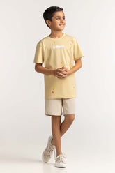 Junior Boy Sand Printed Tee JB-TS-SS24-013