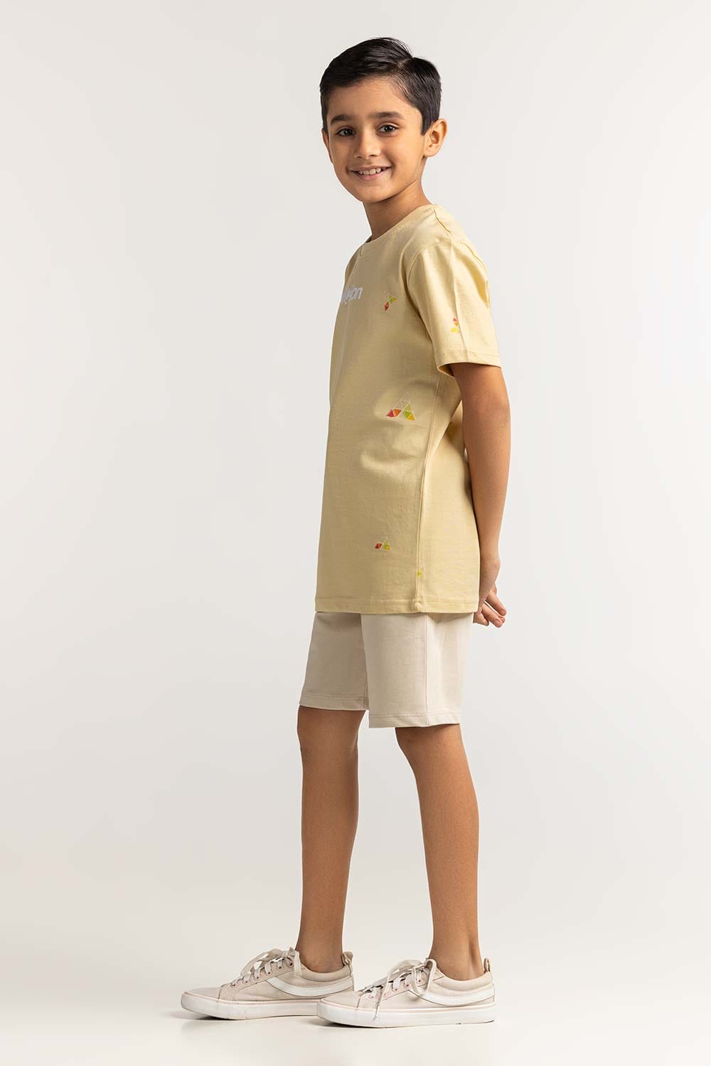 Junior Boy Sand Printed Tee JB-TS-SS24-013