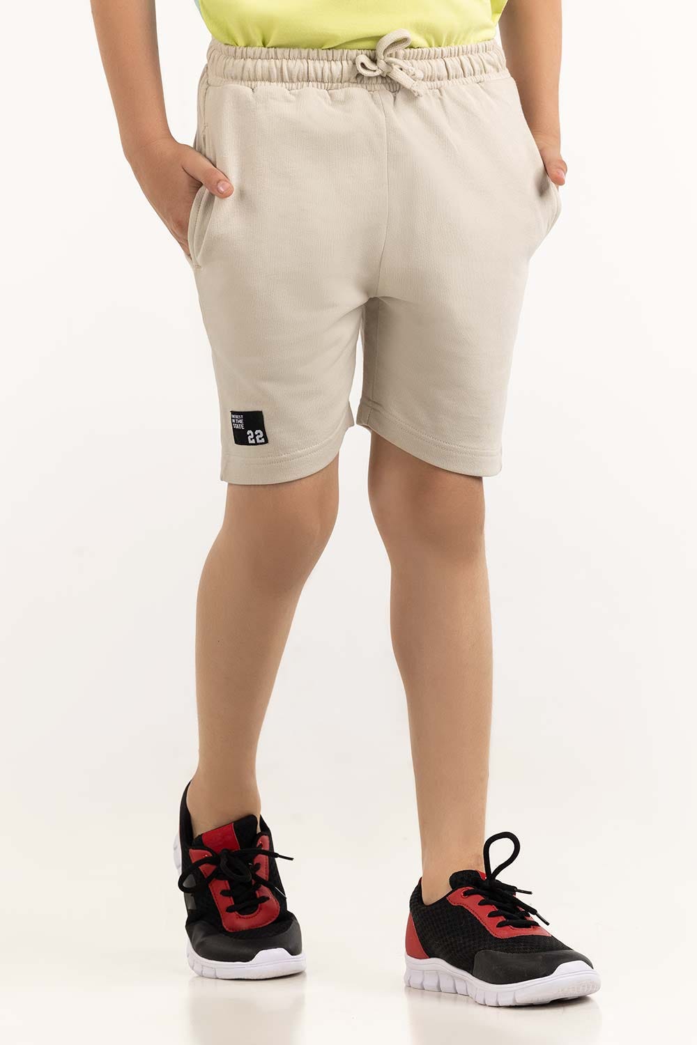 Junior Boy White Short 231-319-006 C
