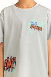 Junior Boy White T-Shirt 231-313-028