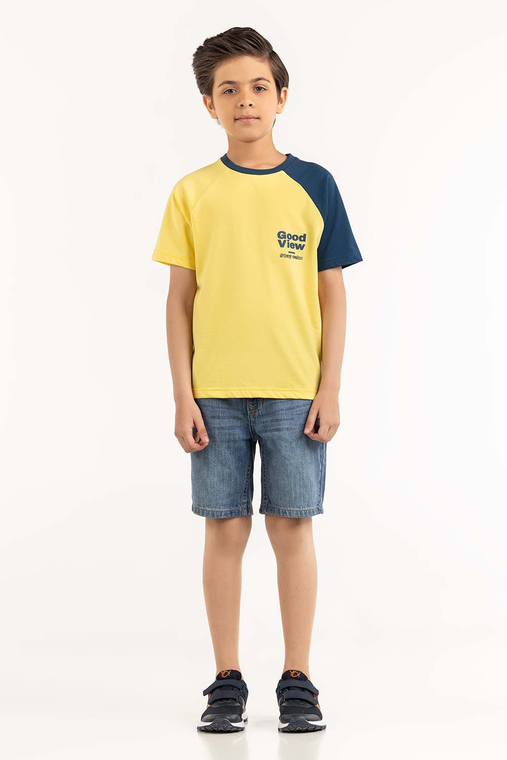 Junior Boy Yellow T-Shirt 231-313-033
