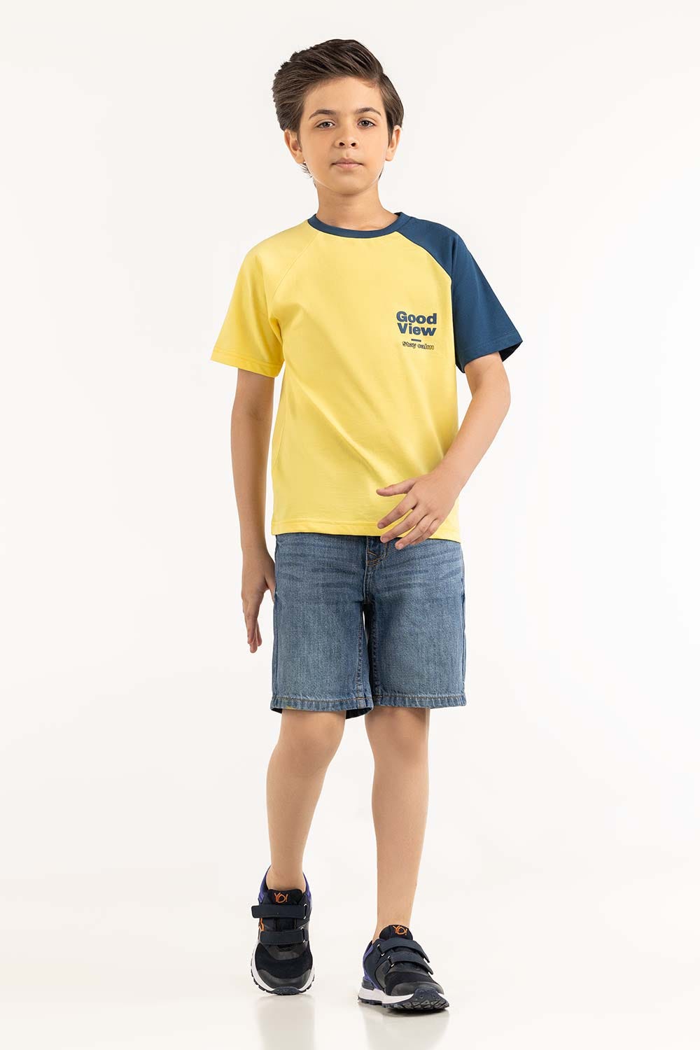 Junior Boy Yellow T-Shirt 231-313-033