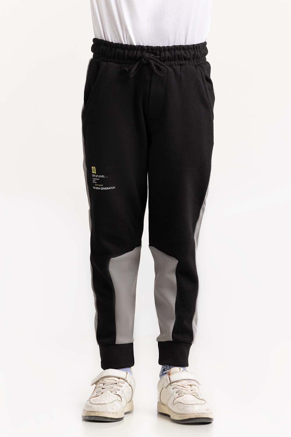 Junior Boy Black Trouser 224-320-002