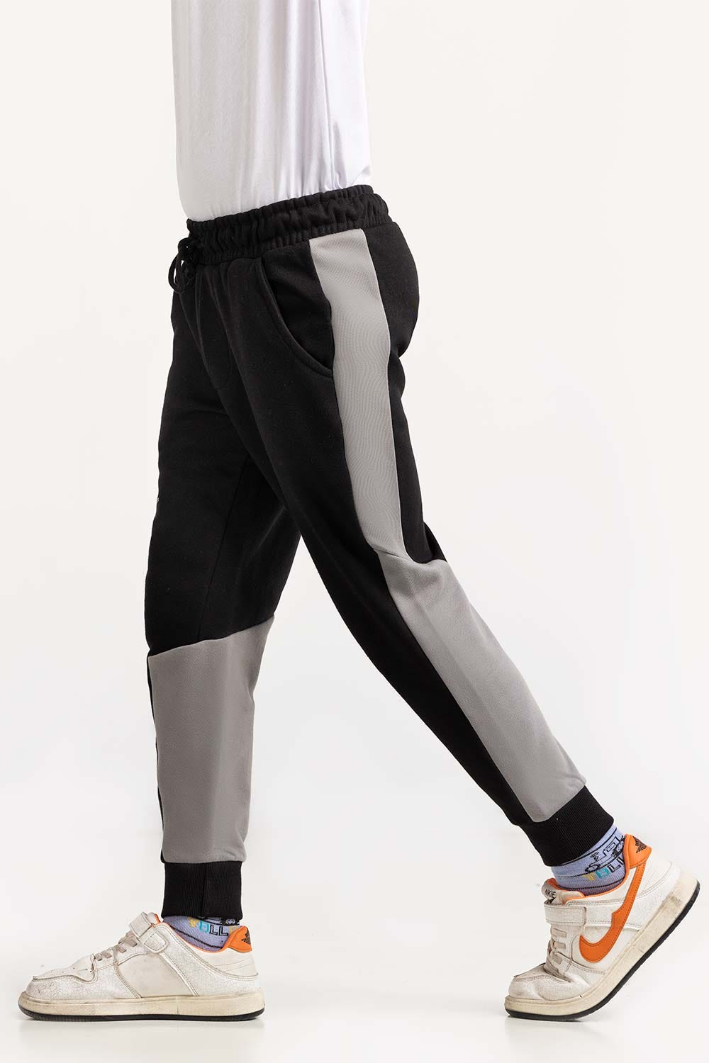 Junior Boy Black Trouser 224-320-002