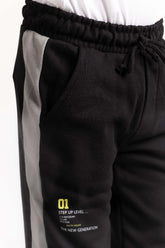 Junior Boy Black Trouser 224-320-002