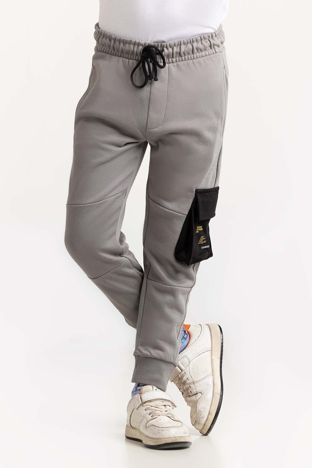 Junior Boy Grey Trouser 224-320-003