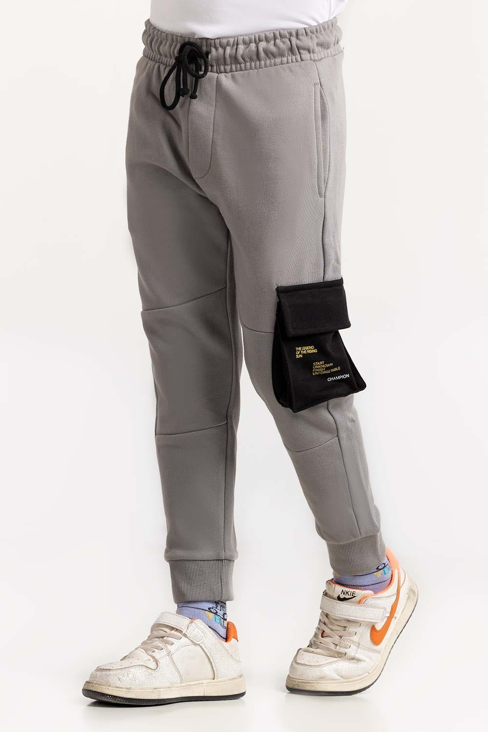 Junior Boy Grey Trouser 224-320-003