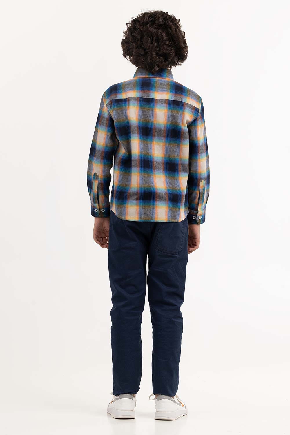 Junior Boy Multi Casual Shirt 224-317-010