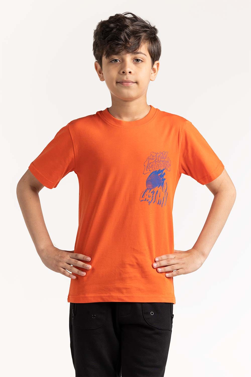 Junior Boy Red T-Shirt 231-313-009