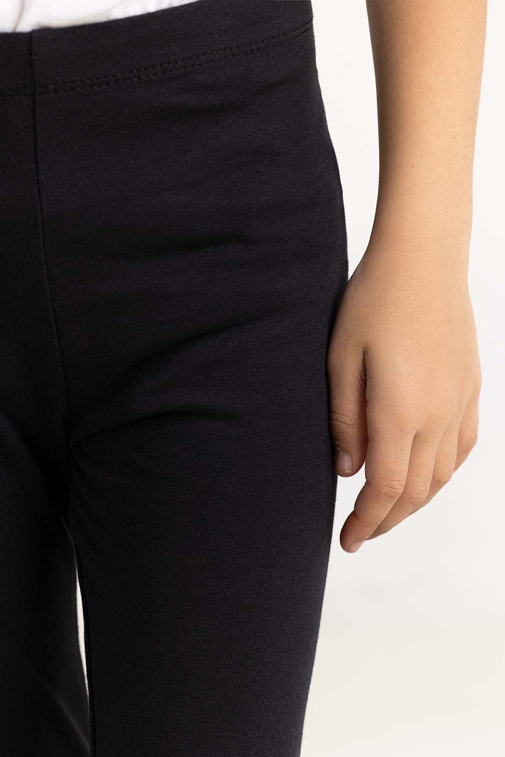 Junior Girl Black Trouser 231-420-001