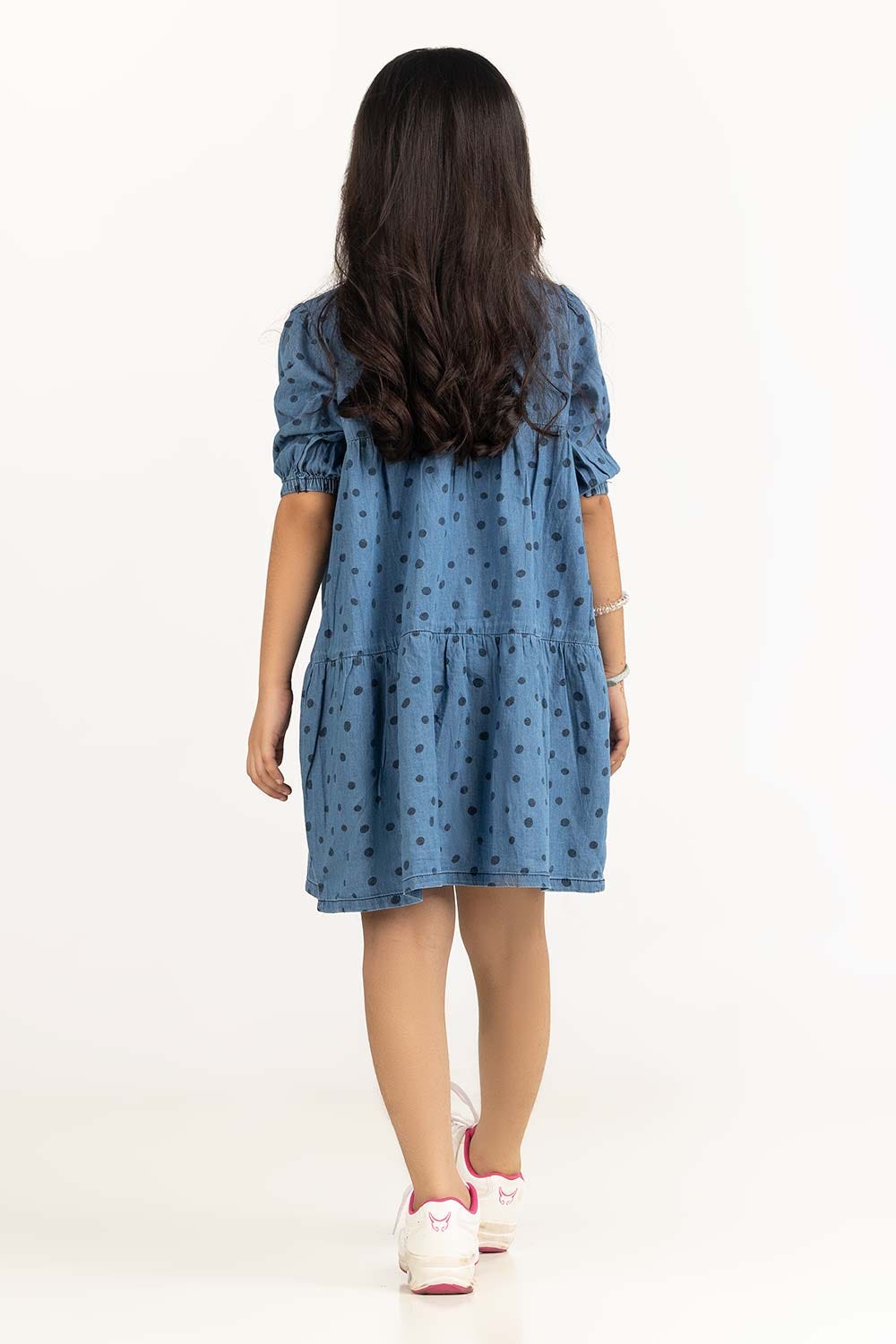Junior Girl Blue Dress 231-414-212