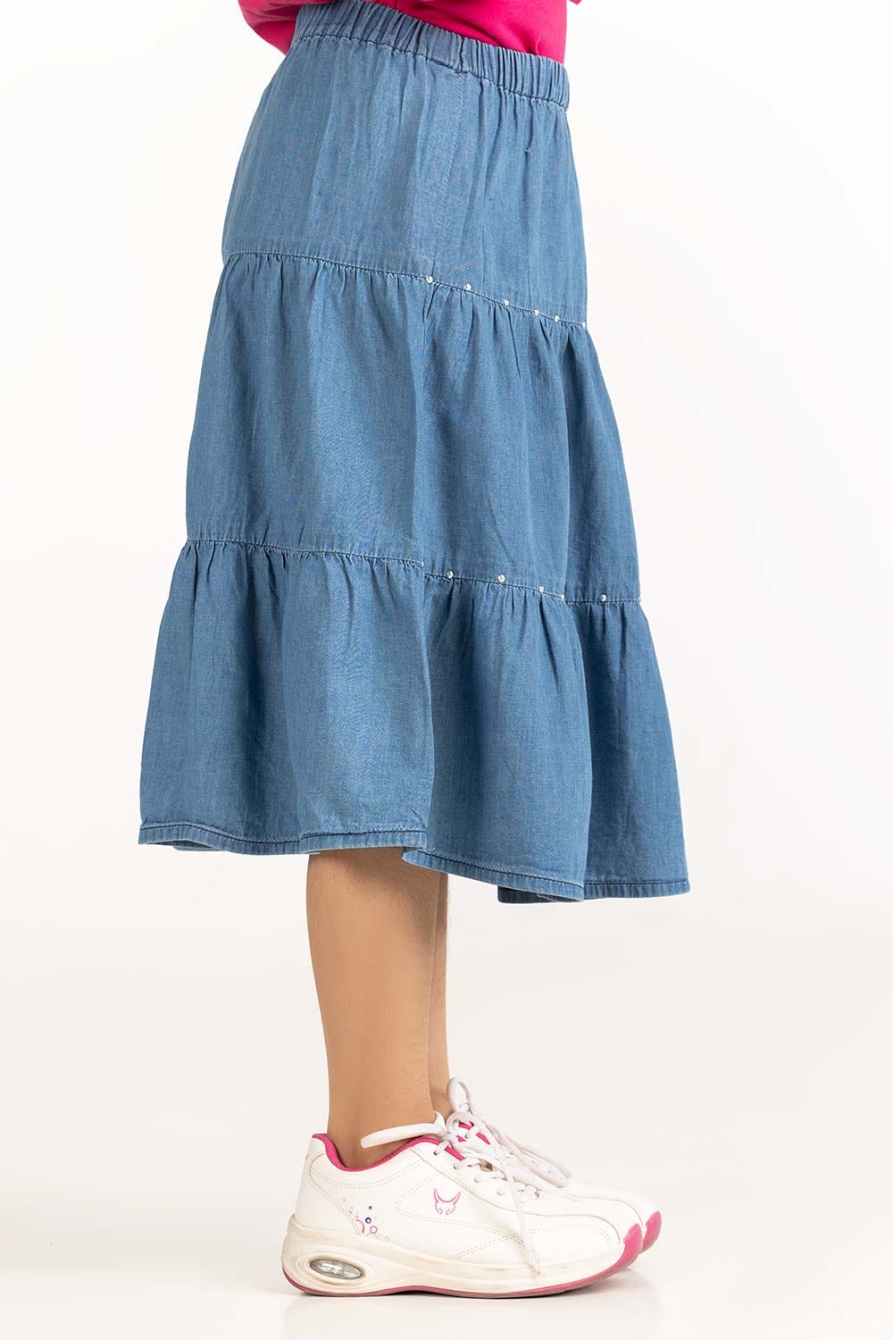 Junior Girl Blue Skirt 231-418-301