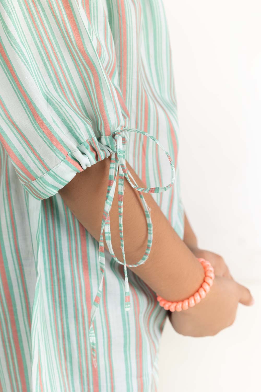 Junior Girl Green Blouse 231-417-310