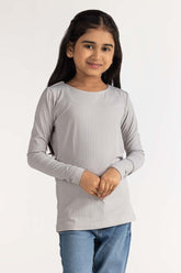 Junior Girl Grey Tee JG-TS23-009
