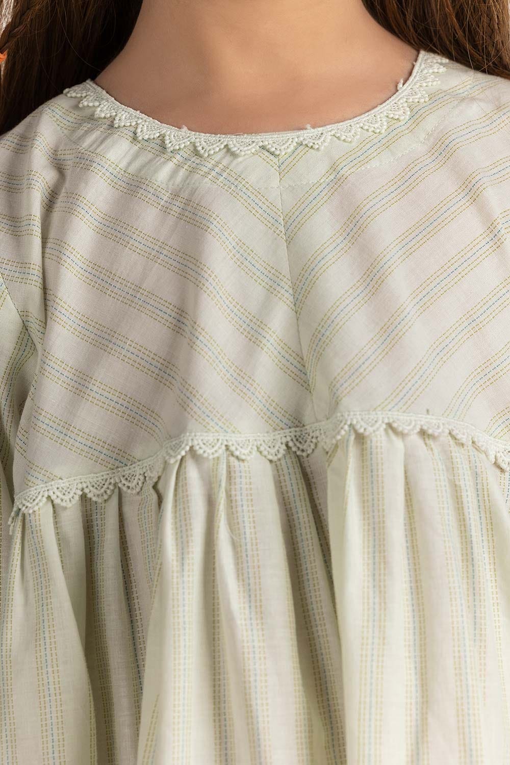 Junior Girl Ivory Basic Blouse JG-BLS-SS24-026