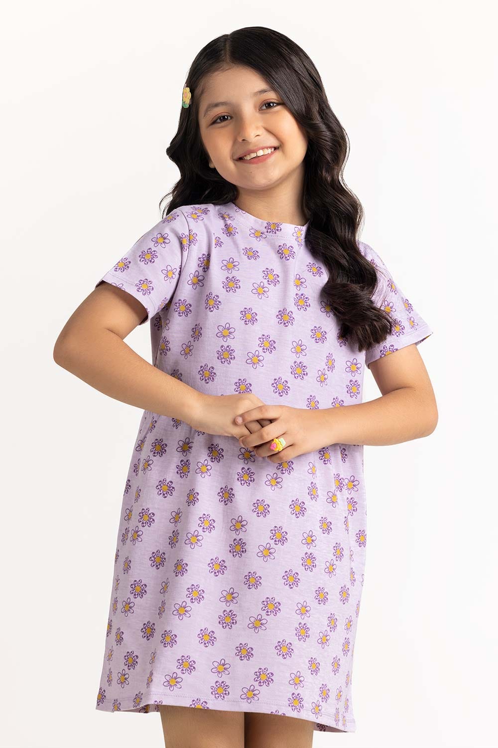 Junior Girl Lavender Fog T-Shirt 231-613-016