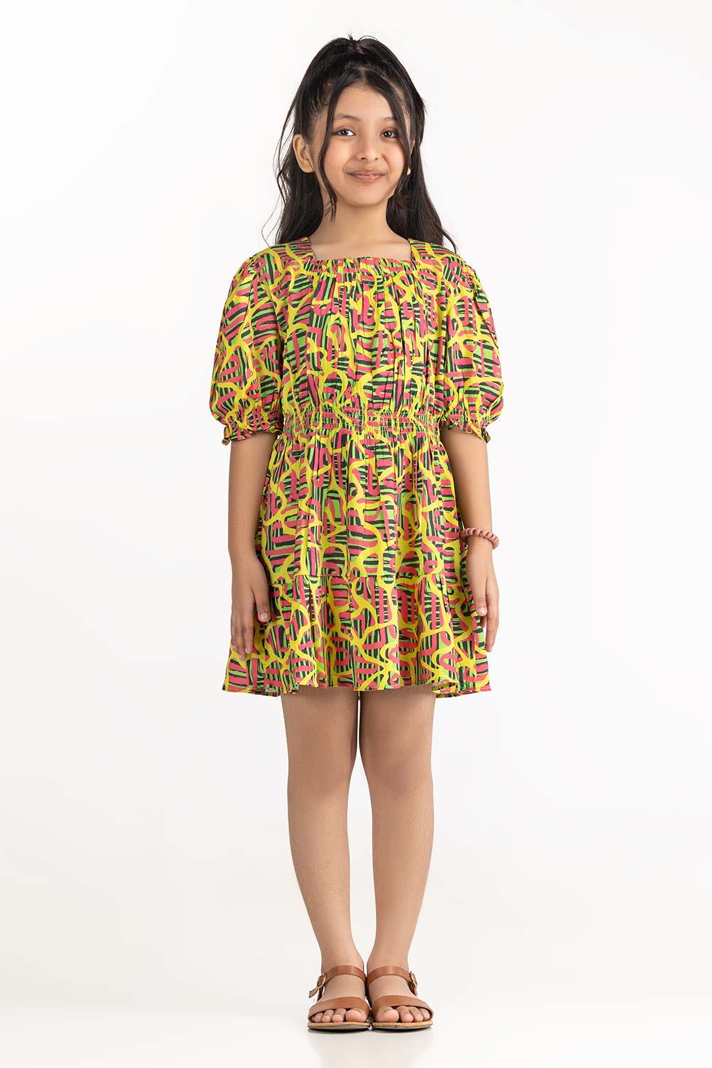 Junior Girl Multi Dress 231-415-201