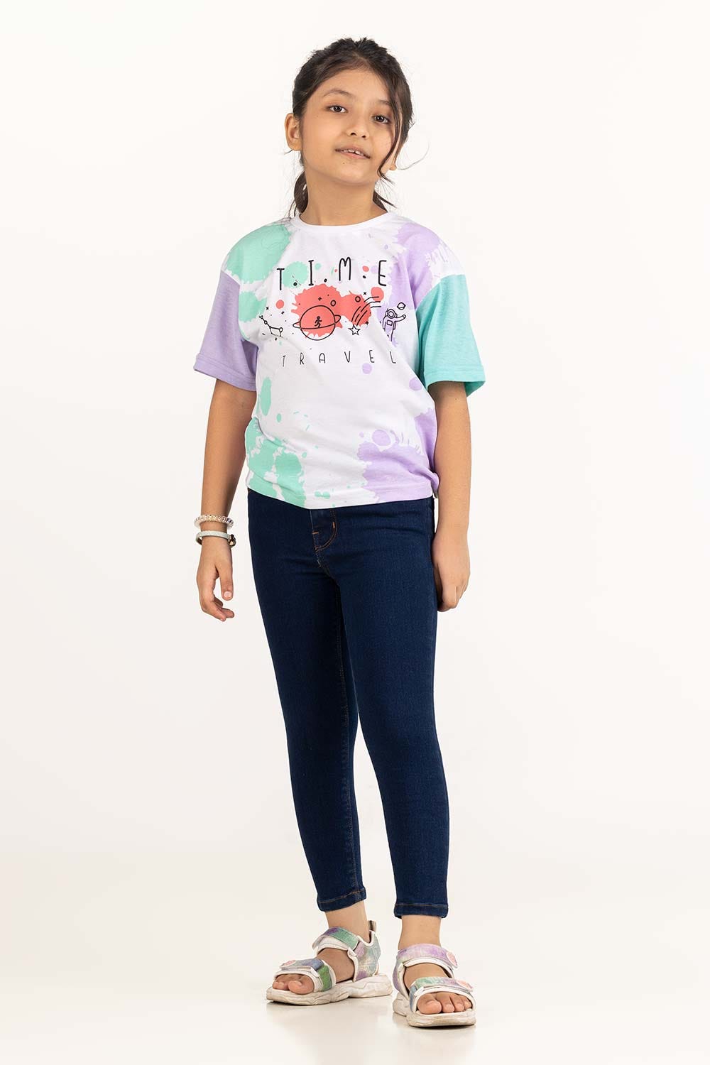 Junior Girl Multi T-Shirt 231-416-005 T
