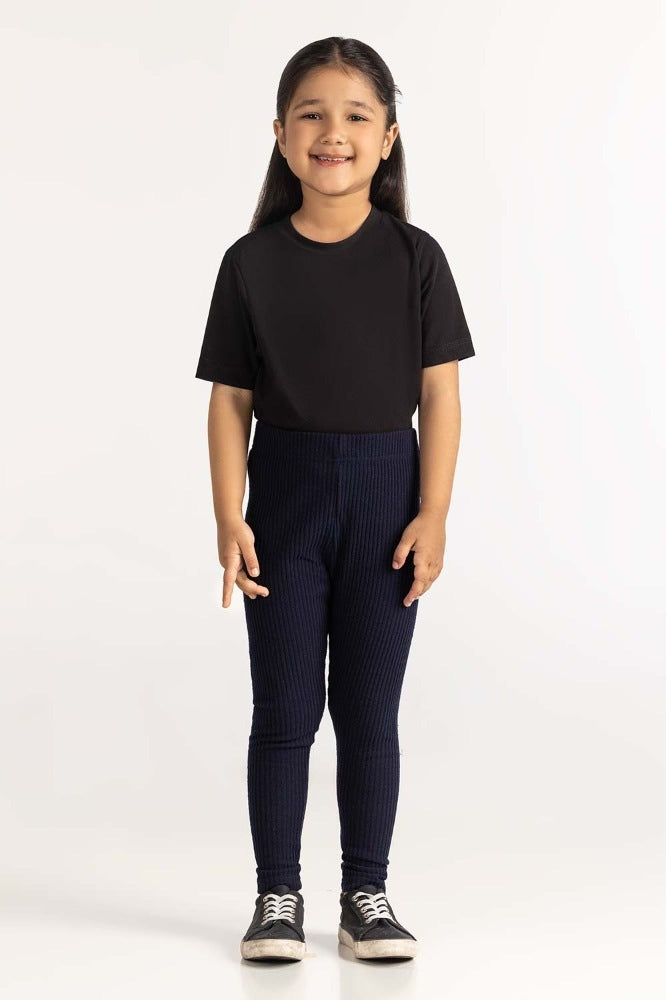 Junior Girl Navy Blue Trouser Navy Blue 224-420-007