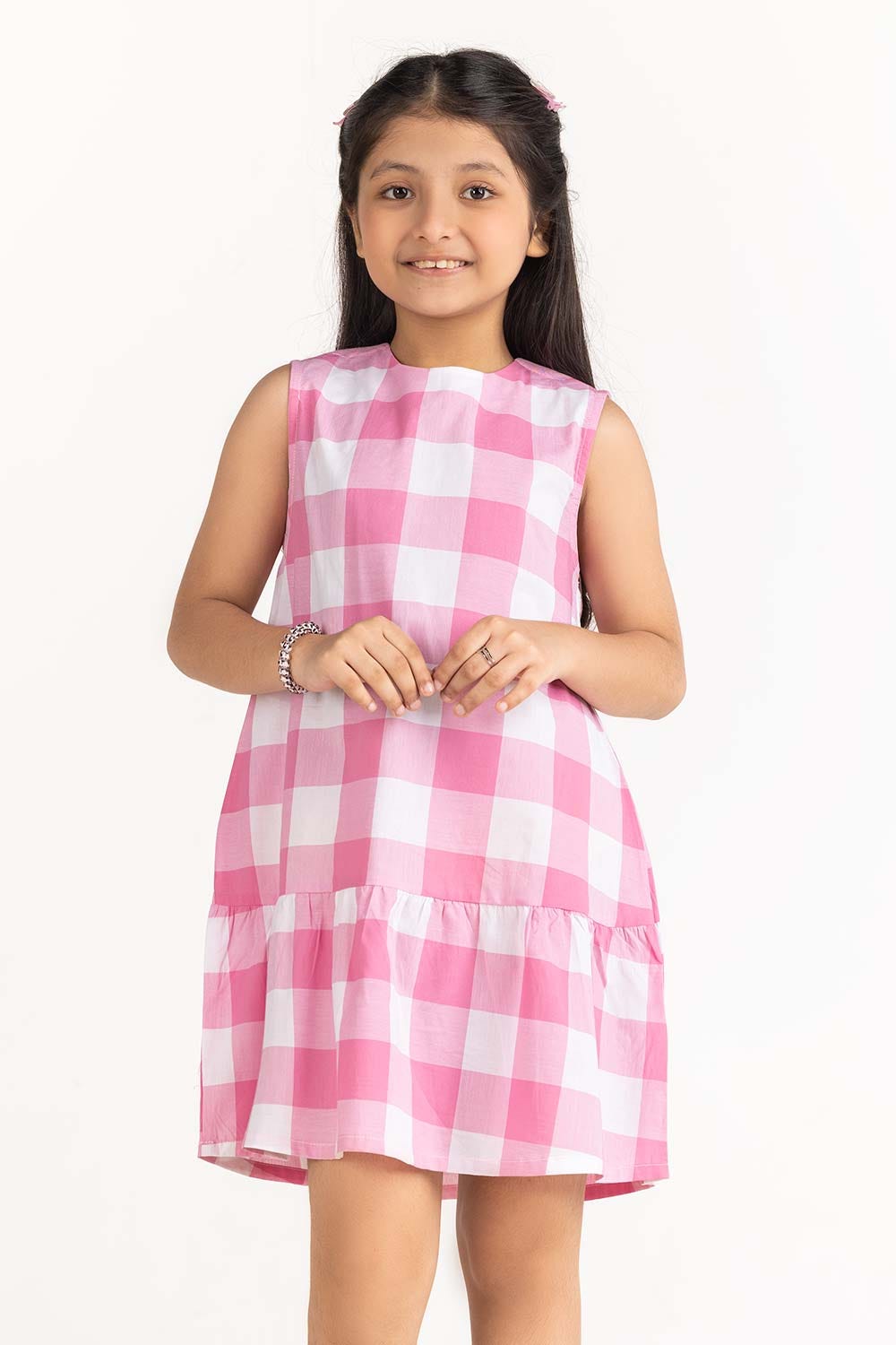 Junior Girl Pink Dress 231-417-005