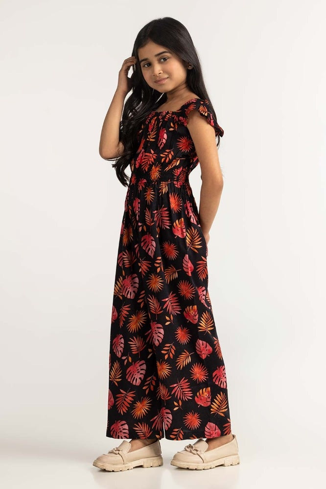 Junior Girl Printed Jump Suit JG-JPS-SS24-003