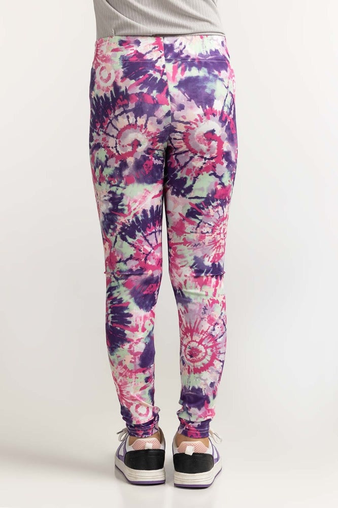 Junior Girl Tie Dye Trouser JG-TRKN23-101
