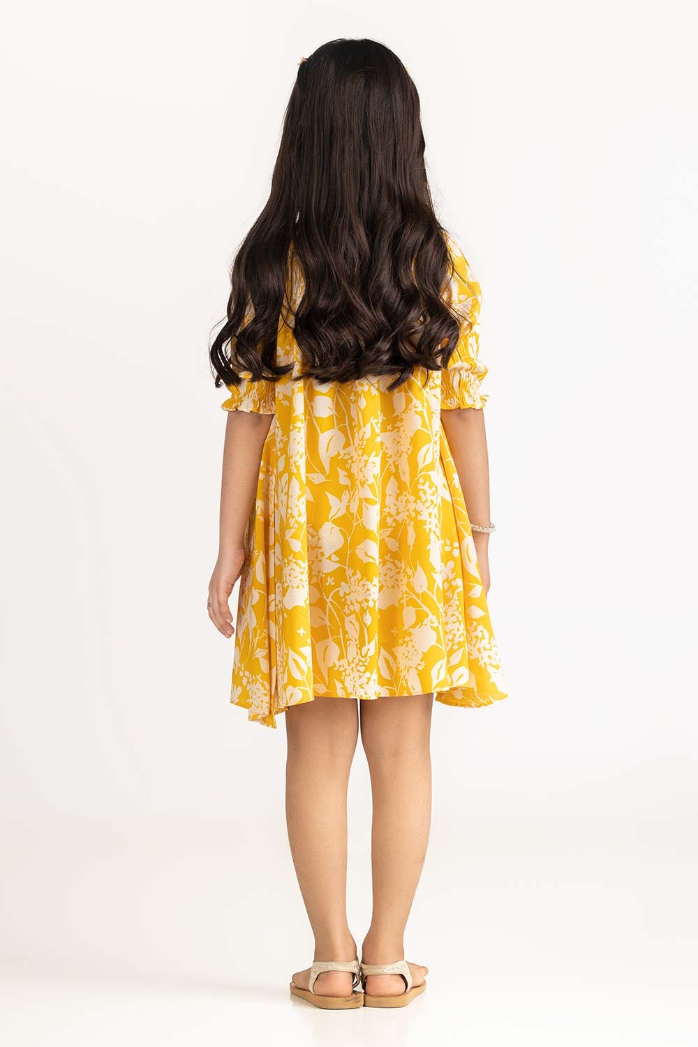 Junior Girl Yellow Dress 231-414-402