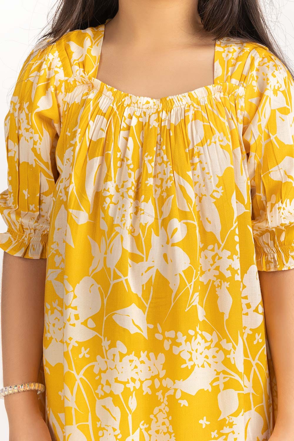 Junior Girl Yellow Dress 231-414-402