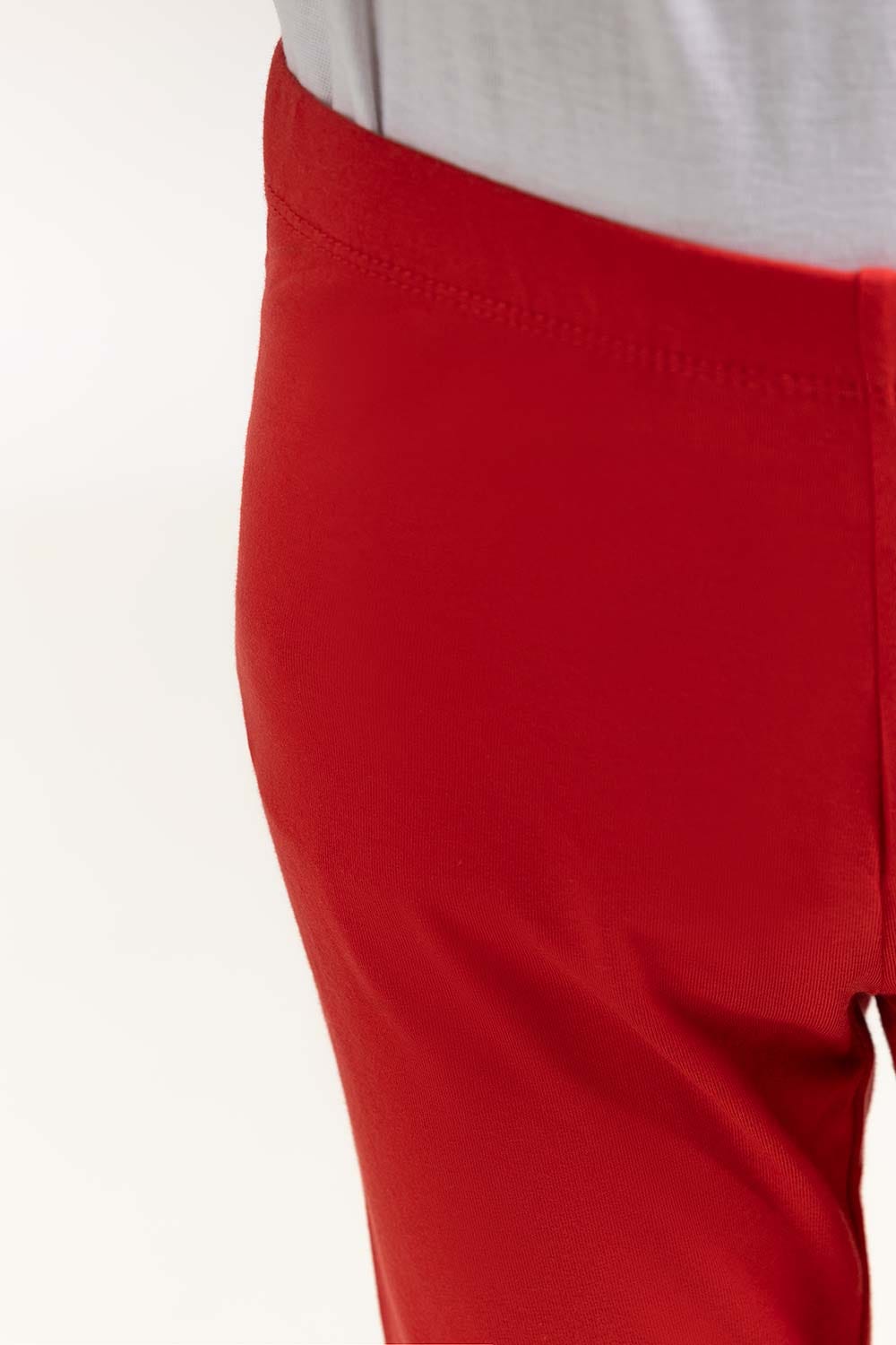 Junior Girl Red Trouser 231-420-002