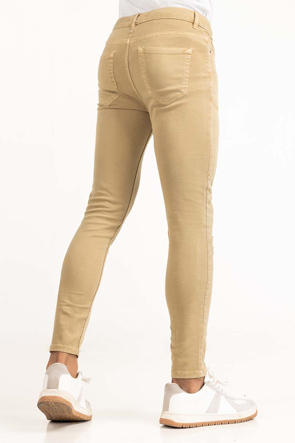 Khaki Basic Casual Trouser MN-TRC-SS23-002 C