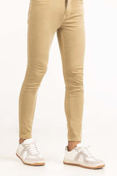 Khaki Basic Casual Trouser MN-TRC-SS23-002 C