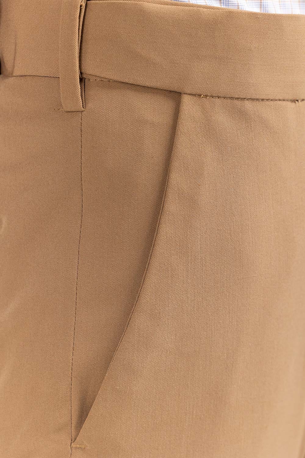 Khaki Basic Dress Pant MN-TR-FM23-001