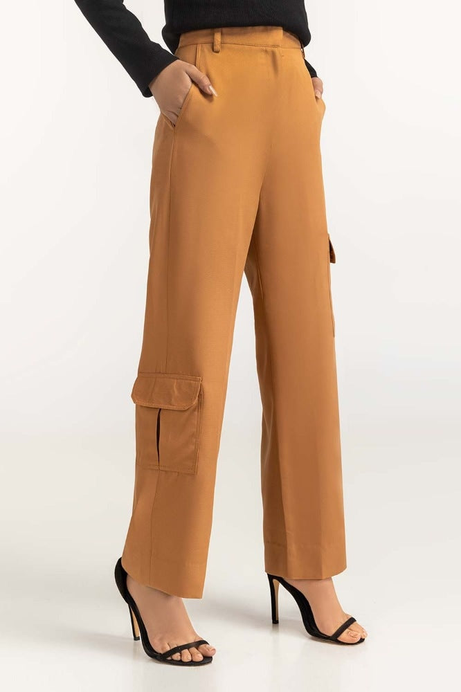 Khaki Basic Trouser WM-TRKN23-009