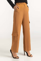 Khaki Basic Trouser WM-TRKN23-009