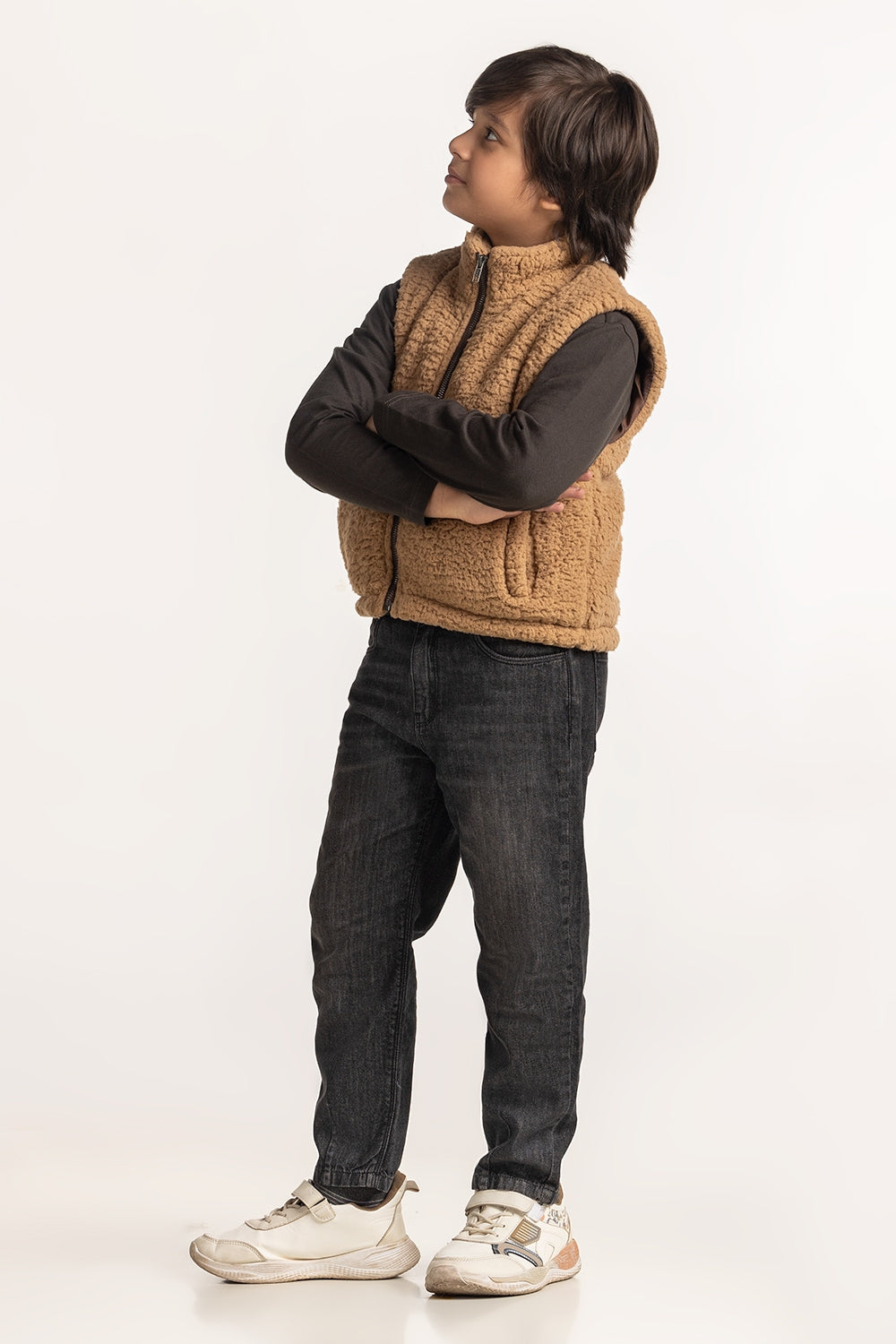 Toddler Girls Plain Jackets KG-JKT-WS24-107