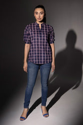 Yarn Dyed Tunic KJ-43024