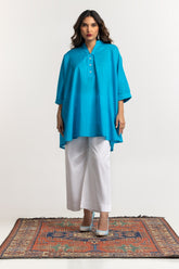 Dobby Dyed Tunic KJ-43242