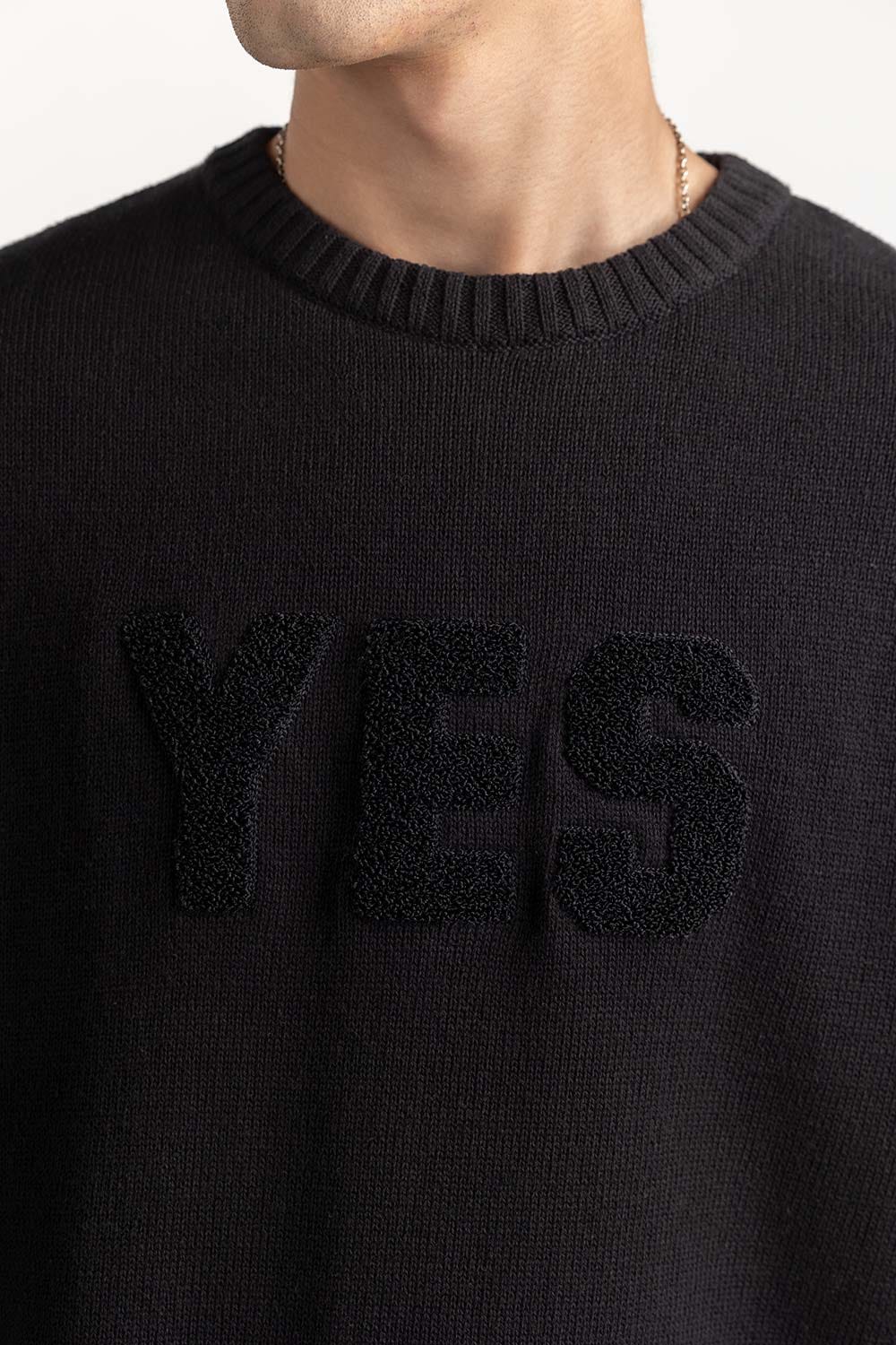 Knit Vest With Patch 224-111-070