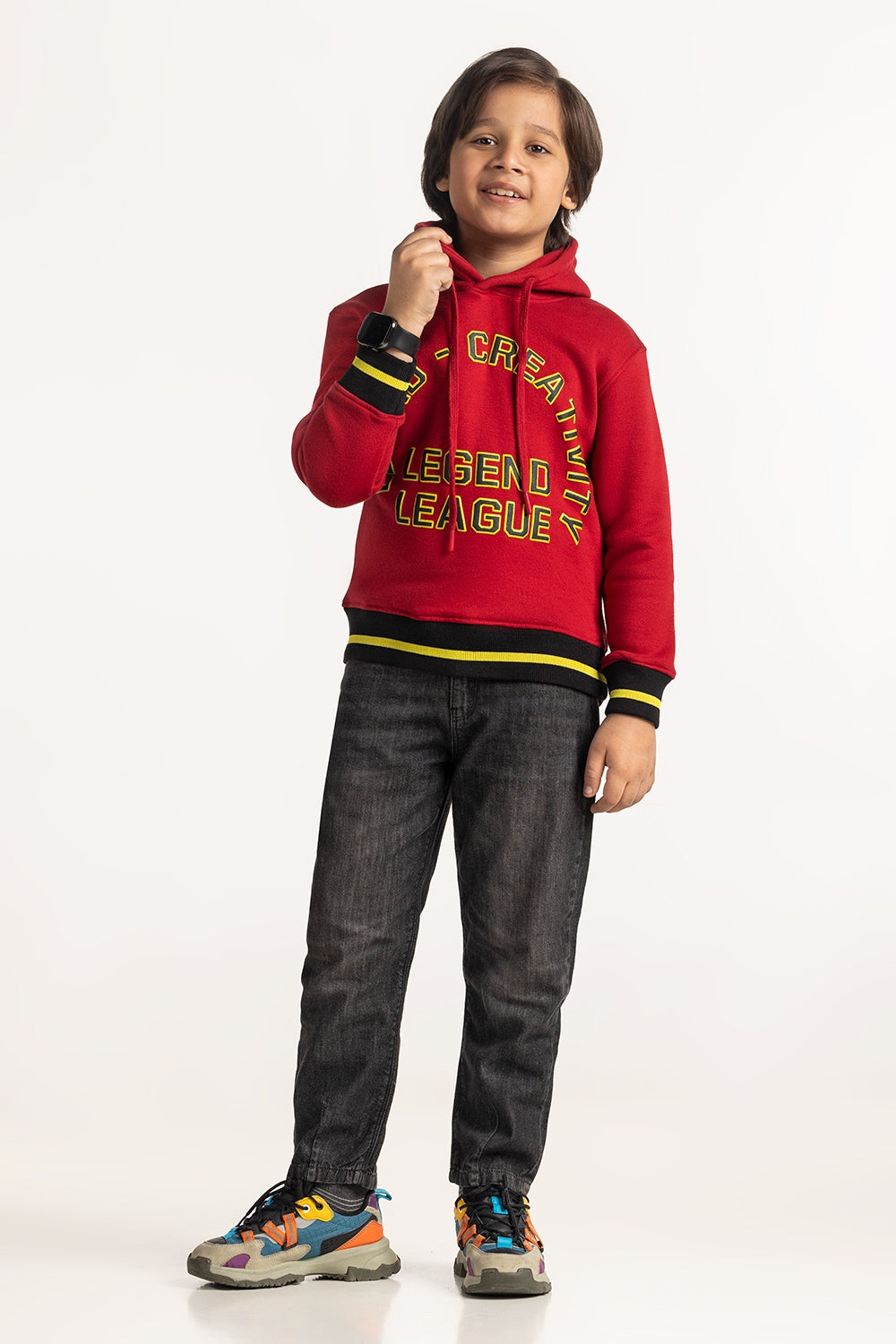 Boys Printed Sweatshirt KB-SWS-WS24-009