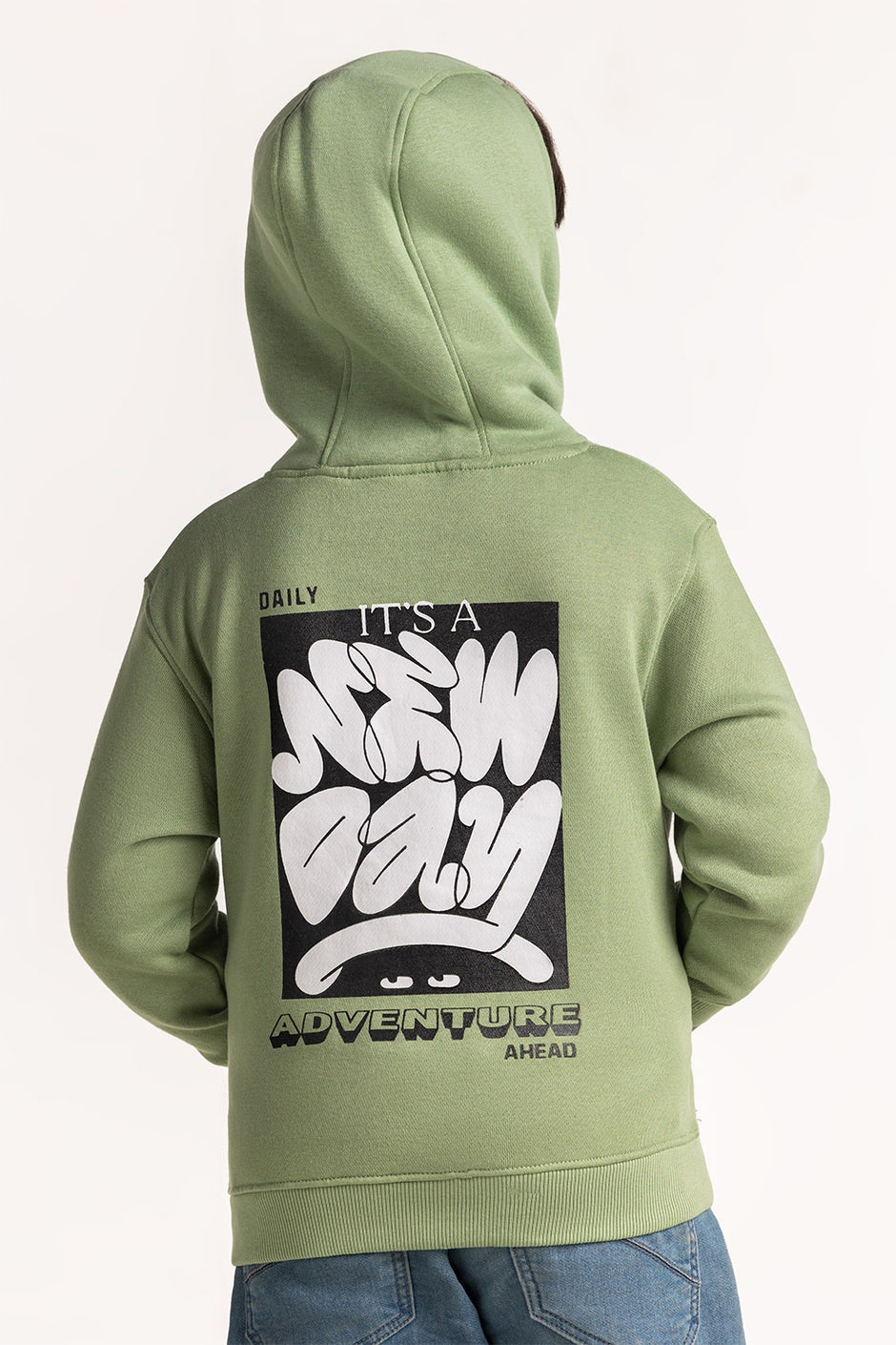 Junior Boys Printed Sweatshirt KB-SWS-WS24-008