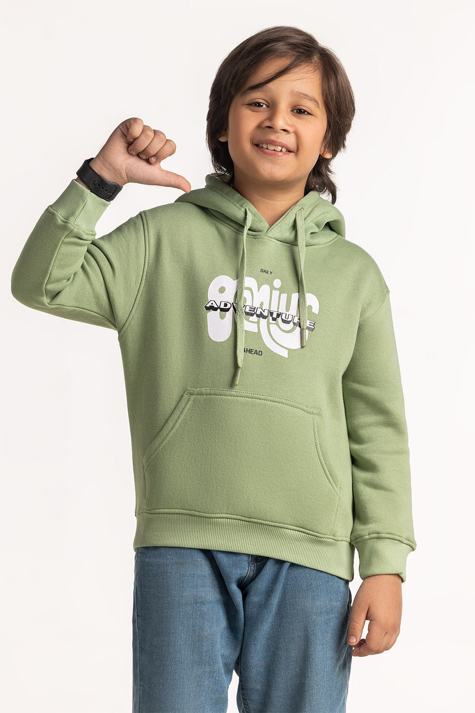 Toddler Boys Printed Sweatshirt KB-SWS-WS24-008