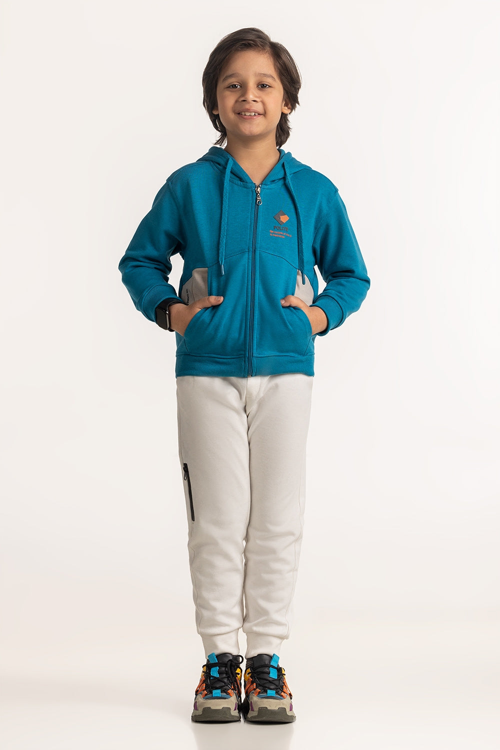 Junior Boys Printed Sweatshirt KB-SWS-WS24-012