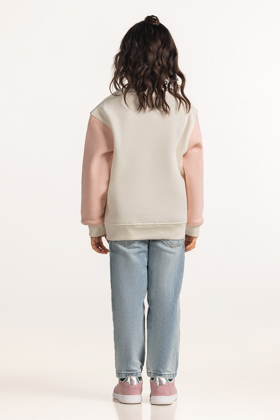 Junior Girls Printed Sweatshirt KG-SWS-WS24-003