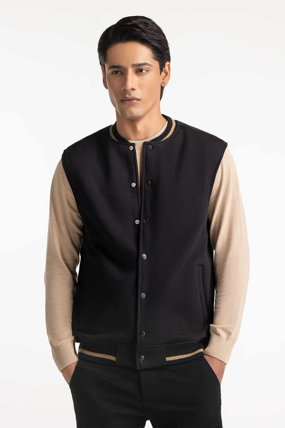 Knitted Vest MN-KNV-WS24-555