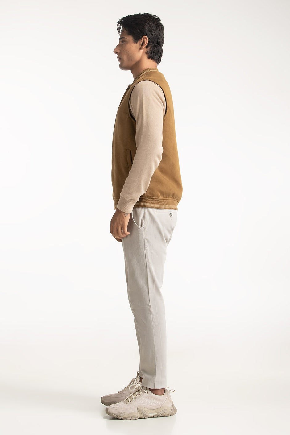 Knitted Vest MN-KNV-WS24-556