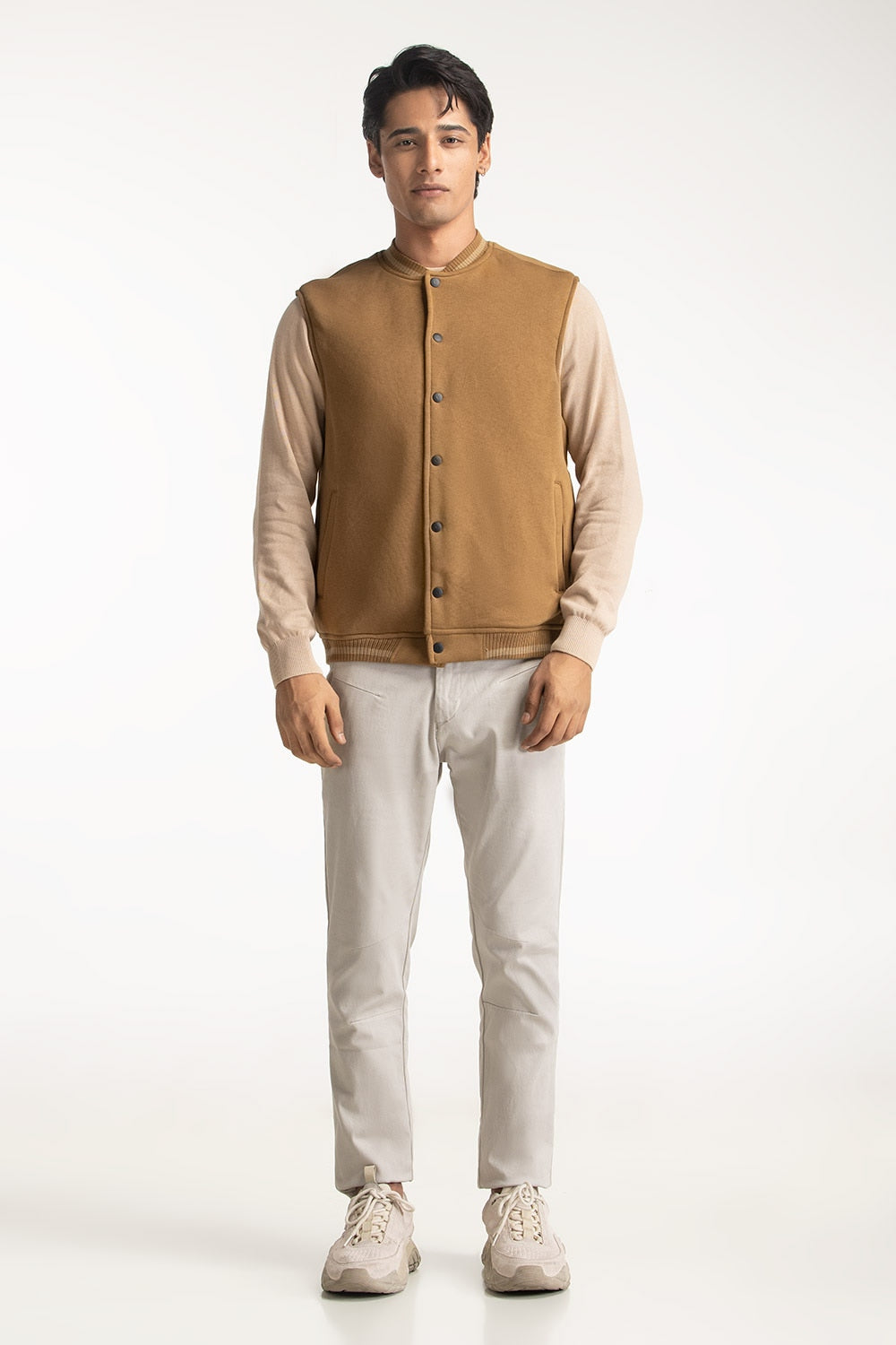 Knitted Vest MN-KNV-WS24-556